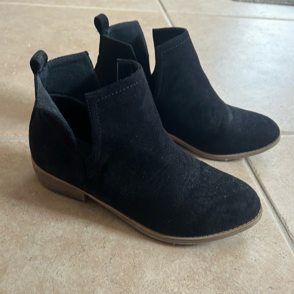 Black booties